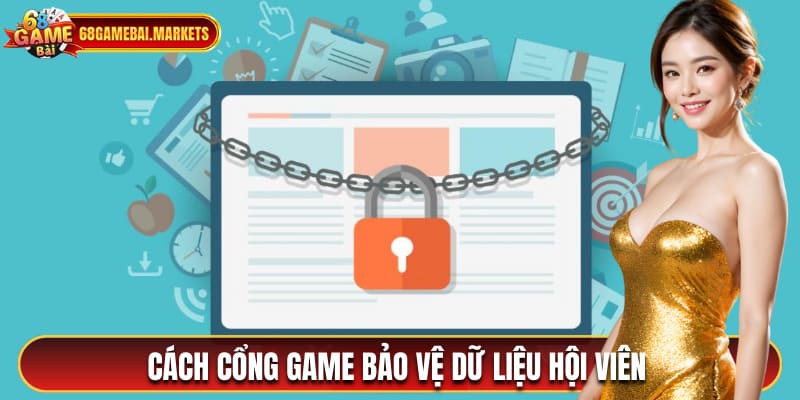 Bảo vệ dữ liệu hội viên tại chính sách bảo mật 68gamebai